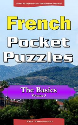 Kniha French Pocket Puzzles - The Basics - Volume 3: A collection of puzzles and quizzes to aid your language learning Erik Zidowecki