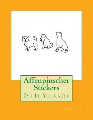 Carte Affenpinscher Stickers: Do It Yourself Gail Forsyth