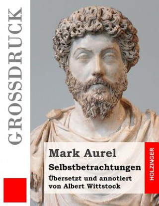 Kniha Selbstbetrachtungen (Großdruck): Übersetzt und annotiert von Albert Wittstock Mark Aurel