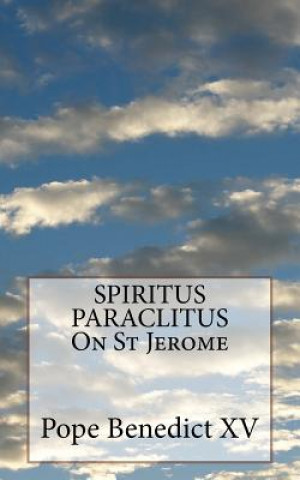 Carte SPIRITUS PARACLITUS On St Jerome Pope Benedict XV