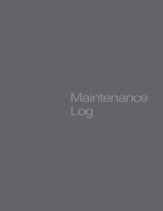 Libro Maintenance Log Green Library Press