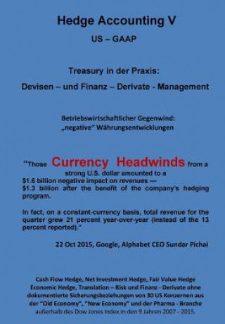 Book Currency Headswind - Hedge Accounting V - Treasury in der Praxis: Devisen - und Finanz - Derivate Management Karl-Heinz Klamra