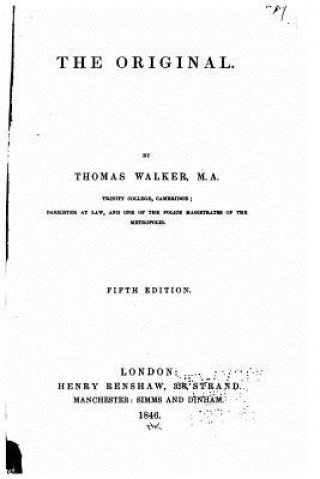 Carte The Original Thomas Walker
