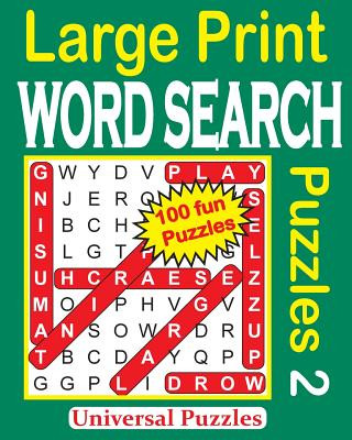 Kniha Large Print WORD SEARCH Puzzles Universal Puzzles