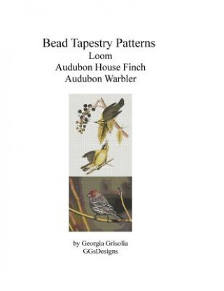 Kniha Bead tapestry patterns loom audubon house finch audubon warbler Georgia Grisolia