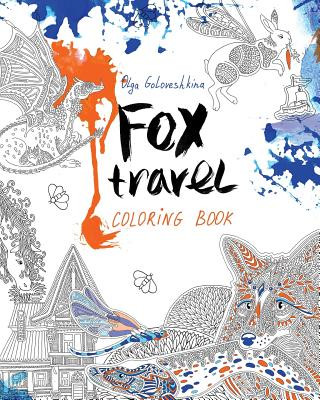 Book Fox travel: Coloring book Olga Goloveshkina