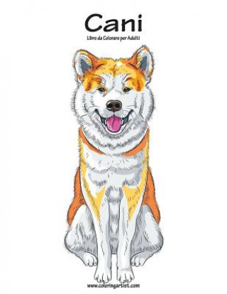 Kniha Cani Libro da Colorare per Adulti 1 Nick Snels