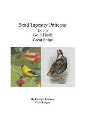 Libro Bead Tapestry Patterns Loom Gold Finch Great Snipe Georgia Grisolia