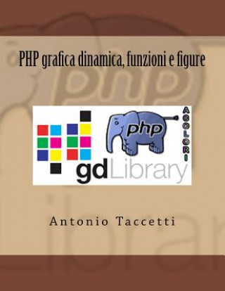 Kniha PHP grafica dinamica, funzioni e figure MR Antonio Taccetti
