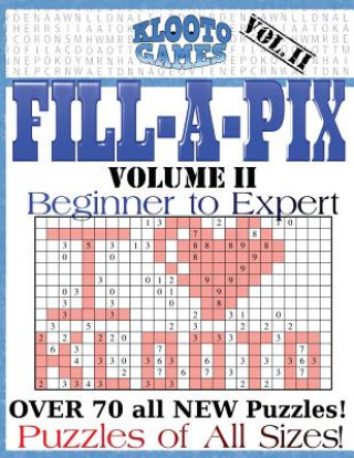Книга KLOOTO Games Fill-a-Pix: Vol. 2 Klooto Games