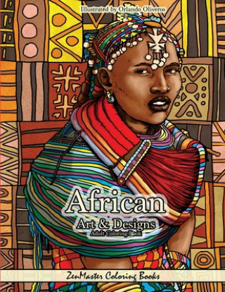 Kniha African Art and Designs Zenmaster Coloring Books