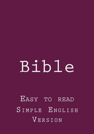 Carte Bible: Easy to read - simple English version S Royle