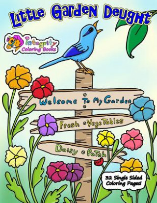 Kniha Little Garden Delight: Coloring Book Cathy Jean Robertson