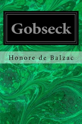 Книга Gobseck Honore De Balzac