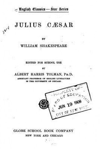 Książka Julius Caesar William Shakespeare