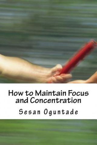 Kniha How to Maintain Focus and Concentration: ...Practical tips on how to reach the end of projects Sesan Oguntade