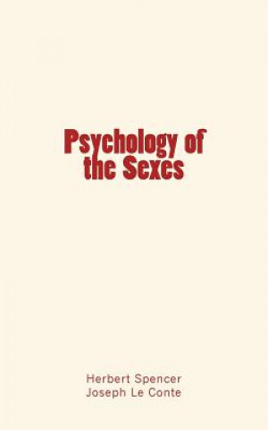 Carte Psychology of the Sexes Herbert Spencer