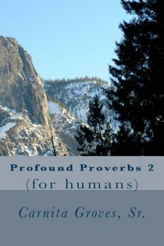 Knjiga Profound Proverbs 2: (for humans) Carnita Groves Sr