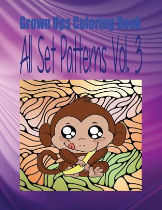 Książka Grown Ups Coloring Book All Set Patterns Vol. 3 Mandalas Audrey Barefoot