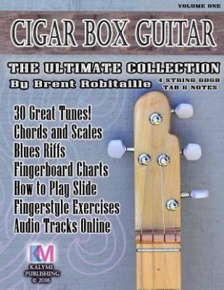 Carte Cigar Box Guitar - The Ultimate Collection - 4 String Brent C Robitaille