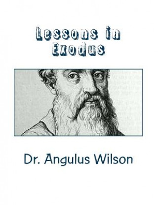 Knjiga Lessons in Exodus: Bible Study Workbook Dr Angulus D Wilson Phd