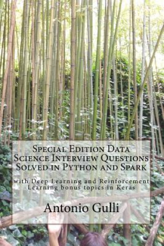 Kniha Special Edition Data Science Interview Questions Solved in Python and Spark: with Deep Learning and Reinforcement Learning bonus topics in Keras Antonio Gulli