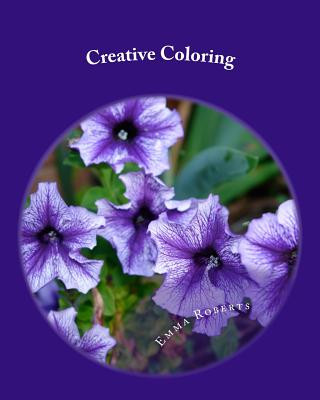 Carte Creative Coloring: Enhance Your Creativity and Focus Emma Roberts