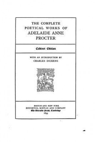 Carte The Complete Poetical Works Adelaide Anne Procter