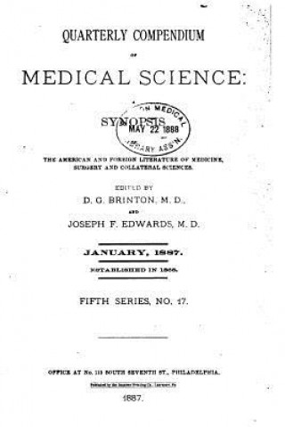 Könyv Quarterly Compendium of Medical Science D G Brinton