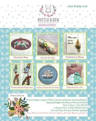 Carte Bustle & Sew Magazine Issue 66 July 2016 Helen Dickson