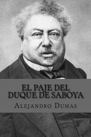 Książka El Paje del Duque de Saboya Alejandro Dumas