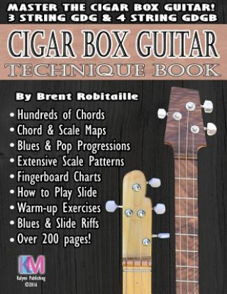 Carte Cigar Box Guitar - Technique Book MR Brent C Robitaille