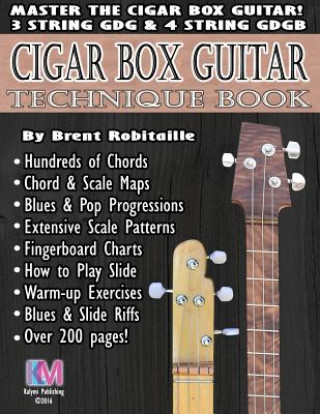 Książka Cigar Box Guitar - Technique Book MR Brent C Robitaille