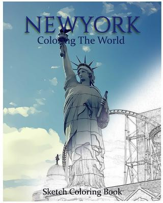Könyv New York Coloring the World: Sketch Coloring Book Anthony Hutzler