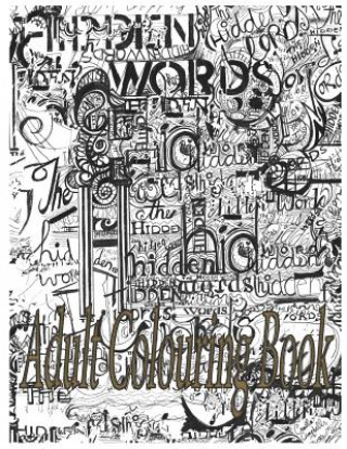 Carte Hidden Words: Adult Colouring Book MS Camilla Campbell