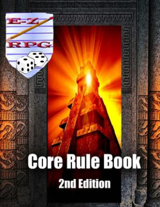 Knjiga E-Z RPG Core Rule Book 2nd Edition R W Van Sant