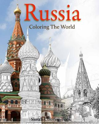 Knjiga Russia Coloring The World: Sketch Coloring Book Anthony Hutzler
