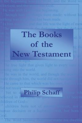 Book The Books of the New Testament Philip Schaff