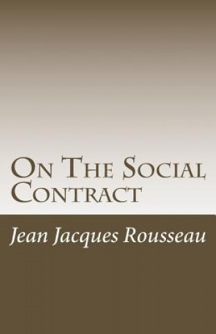 Kniha On The Social Contract Jean Jacques Rousseau