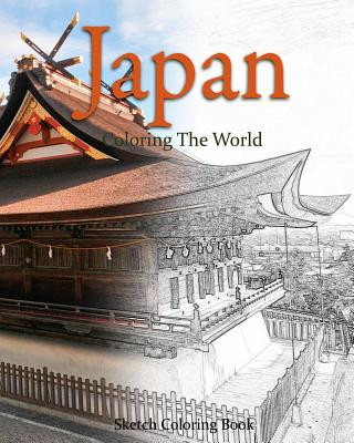 Kniha Japan Coloring the World: Sketch Coloring Book Anthony Hutzler