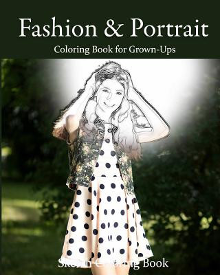 Книга Fashion & Portrait: Coloring Book for Grown-Ups Anthony Hutzler