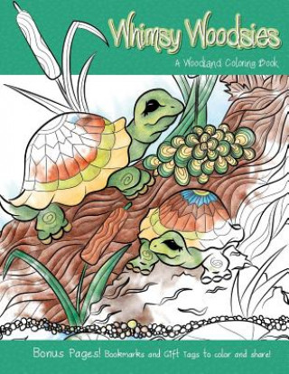 Kniha Whimsy Woodsies: A Woodland Coloring Book J Gibson Estes