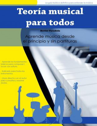 Kniha Teoría musical para todos Hpp Hector Paradeda