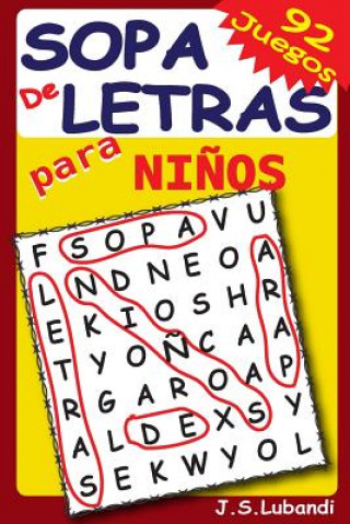 Kniha Sopa de Letras para Ni?os J S Lubandi