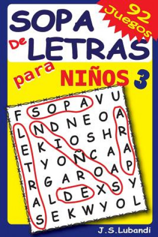 Kniha Sopa de Letras para Ni?os 3 J S Lubandi