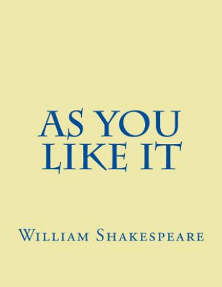 Knjiga As You Like It William Shakespeare