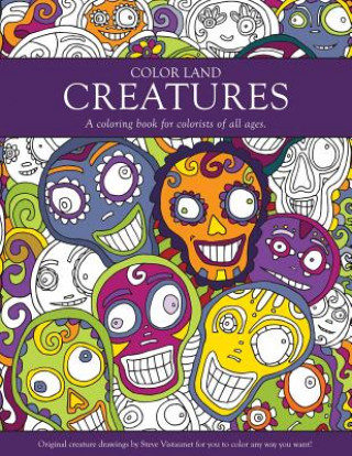 Boek Color Land Creatures Steve Vistaunet