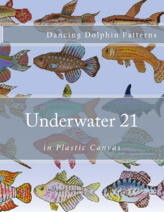 Livre Underwater 21: in Plastic Canvas Dancing Dolphin Patterns