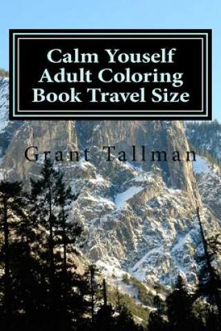 Carte Calm Youself Adult Coloring Book: Travel Size Grant Tallman