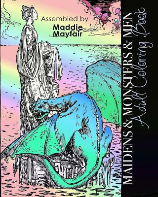 Carte Maidens and Monsters and Men Adult Coloring Book Coloring Book